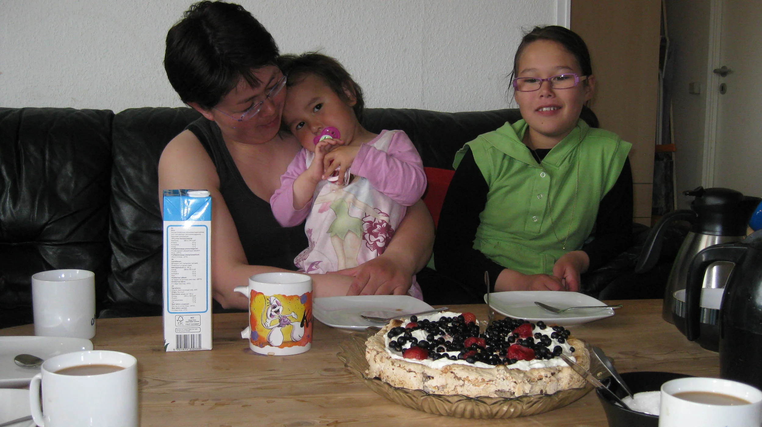 Pavlova was on the menu at dinner with our Sillisit farmstay hosts