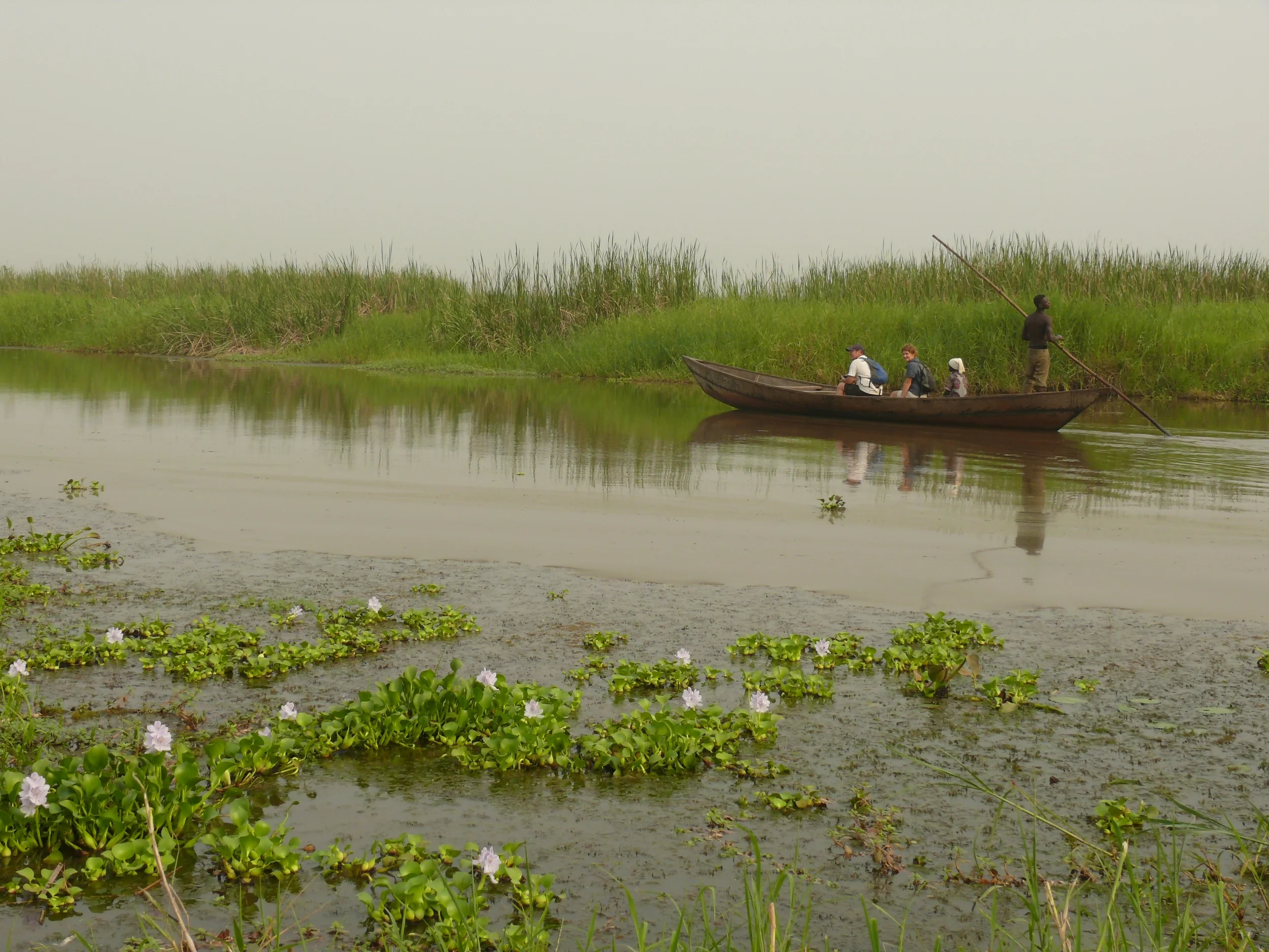 Boat trip on Lake Togo