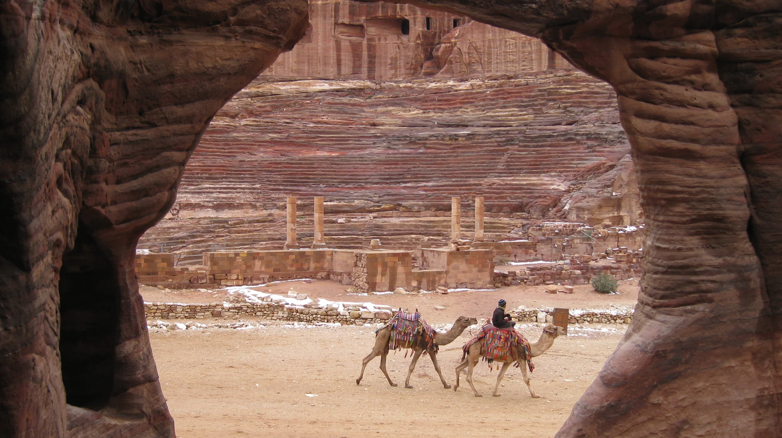 Petra in the Snow (Jordan)