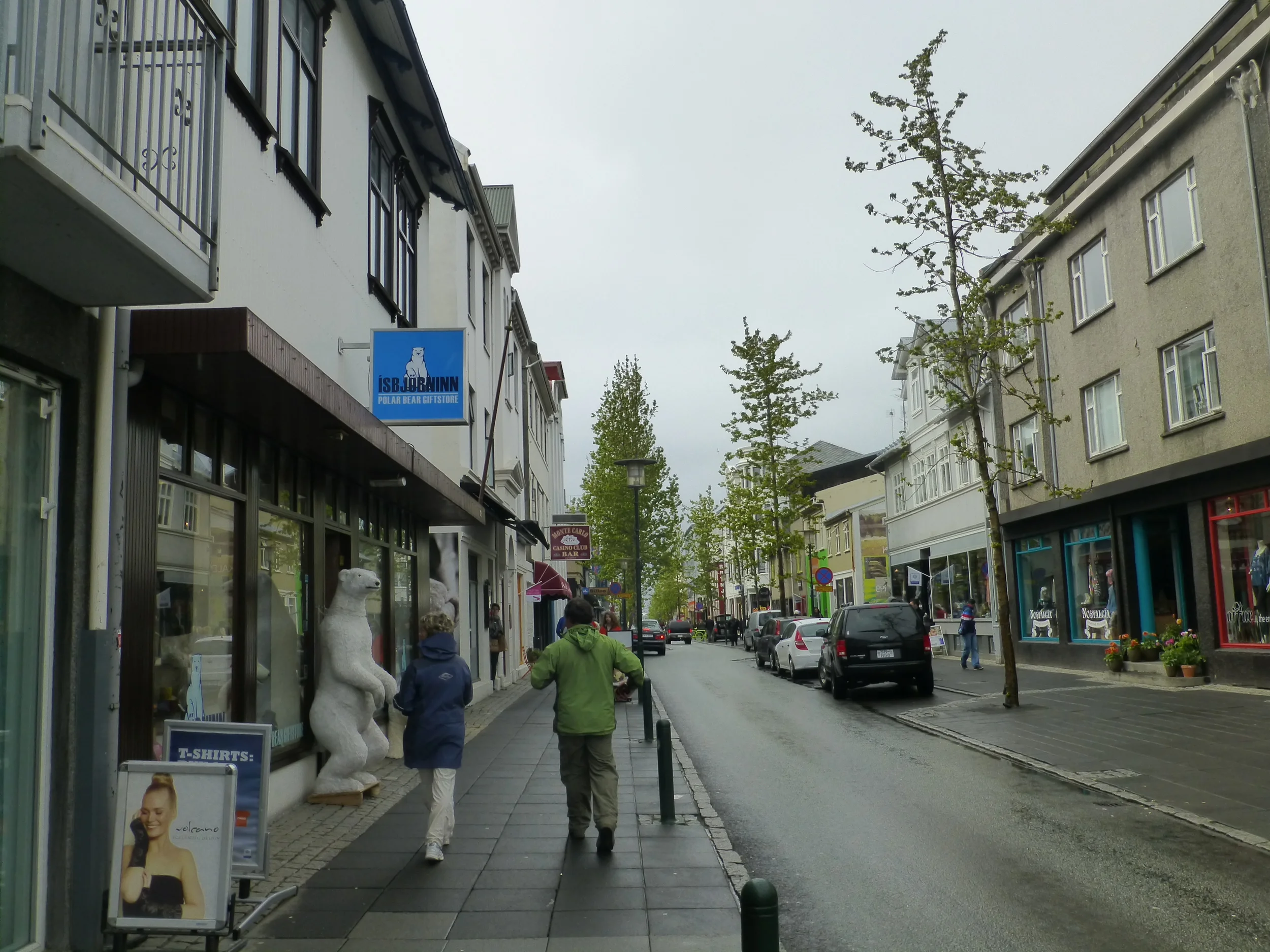 pedestrian street reykjavik