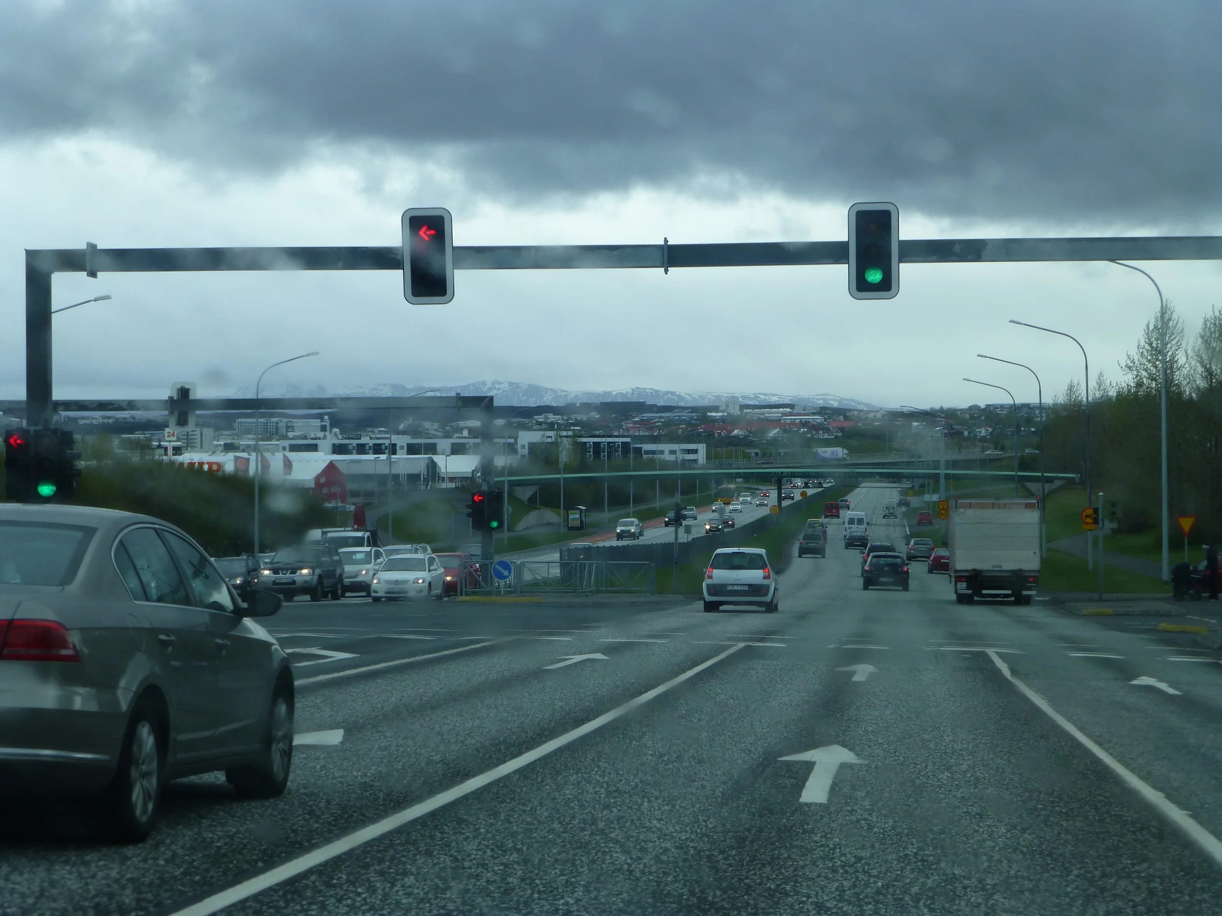 leaving reykjavik