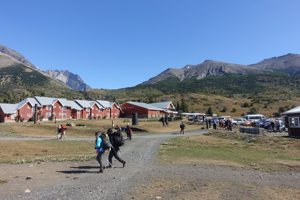 The start at Eastern end of the W Walk - Las Torres