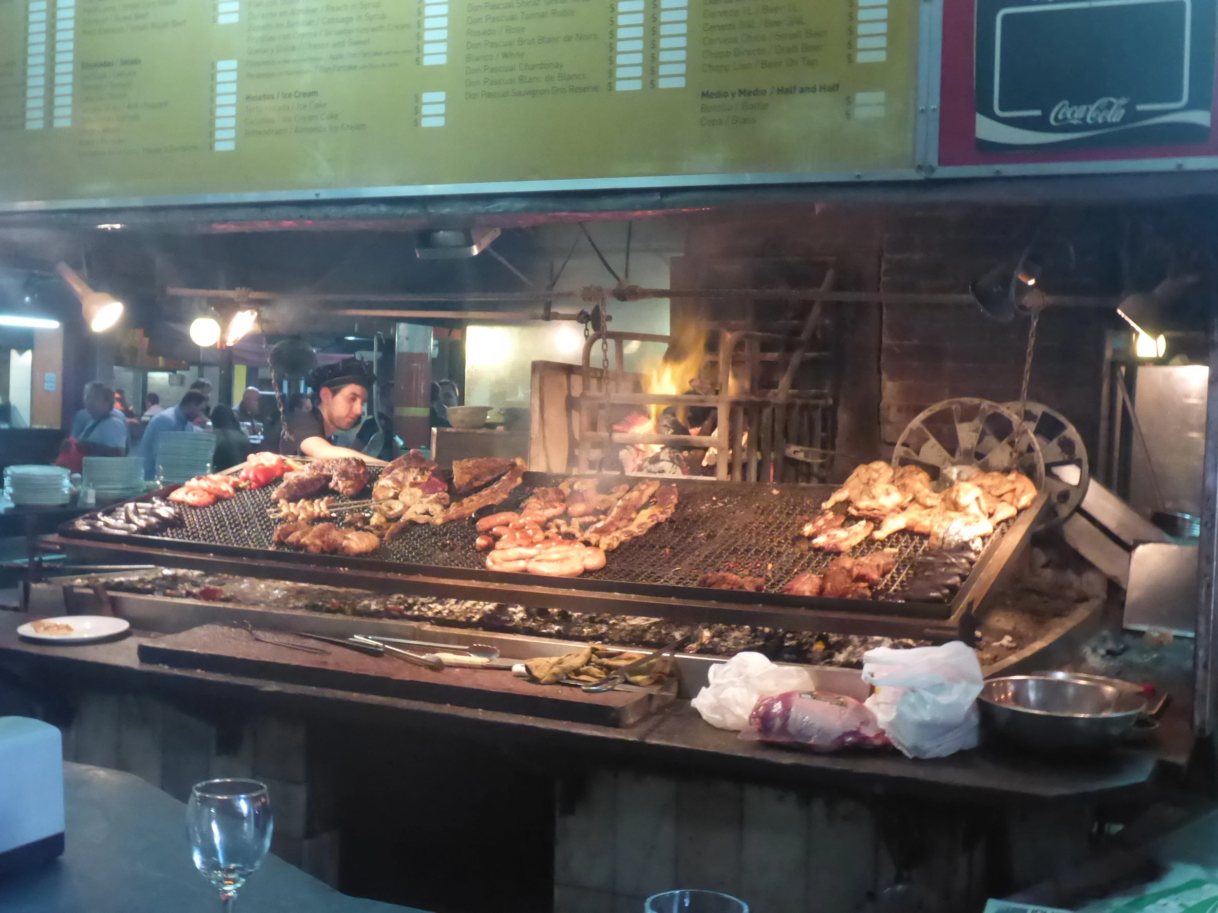 parrilla, mercado del puerto