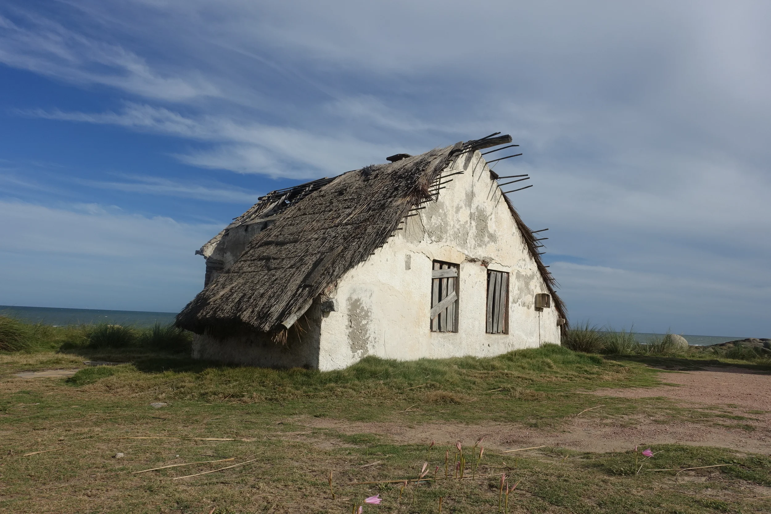 old building, punta del diablo