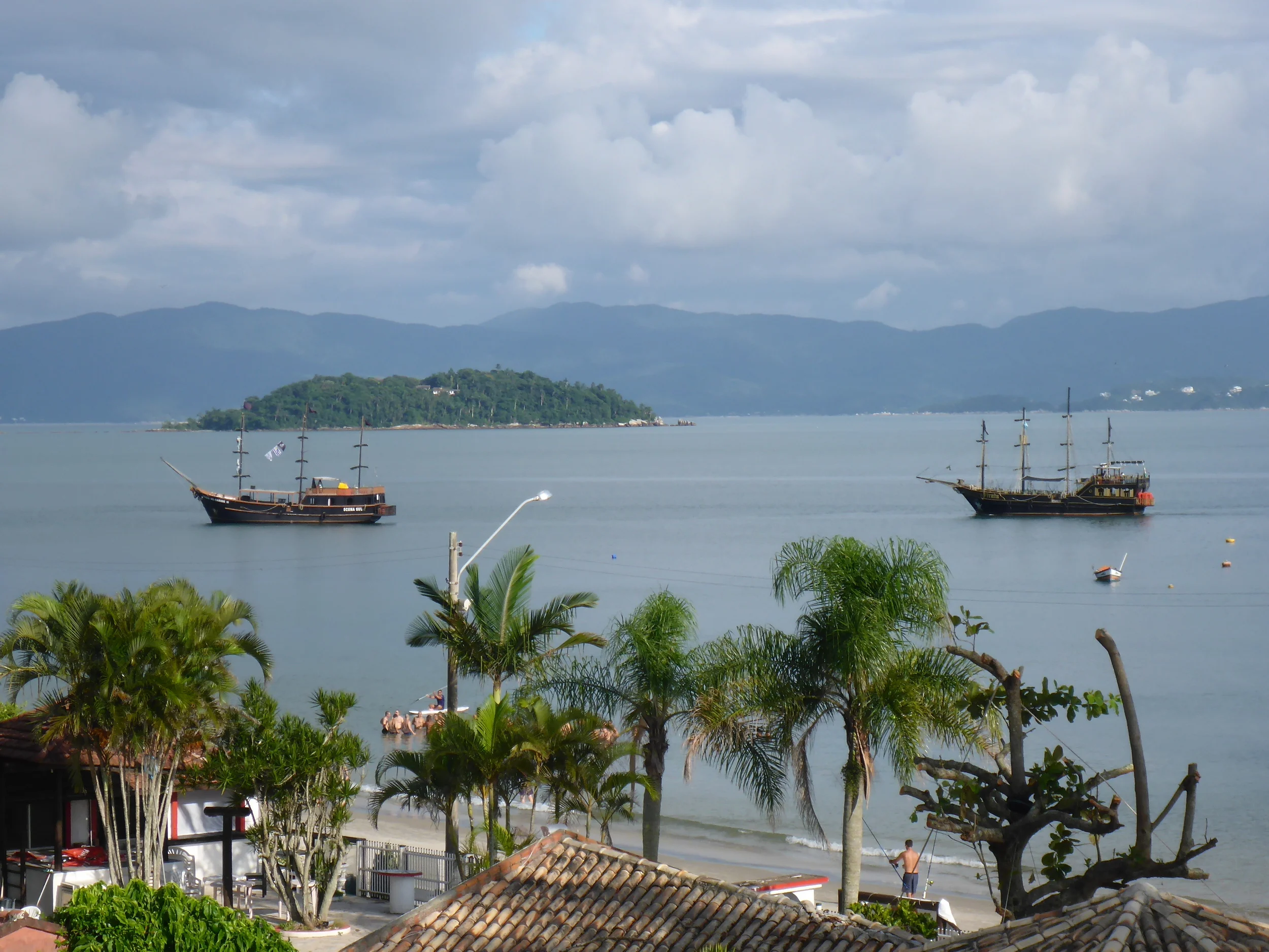 sun, beach, pirate ships - what more could you want?