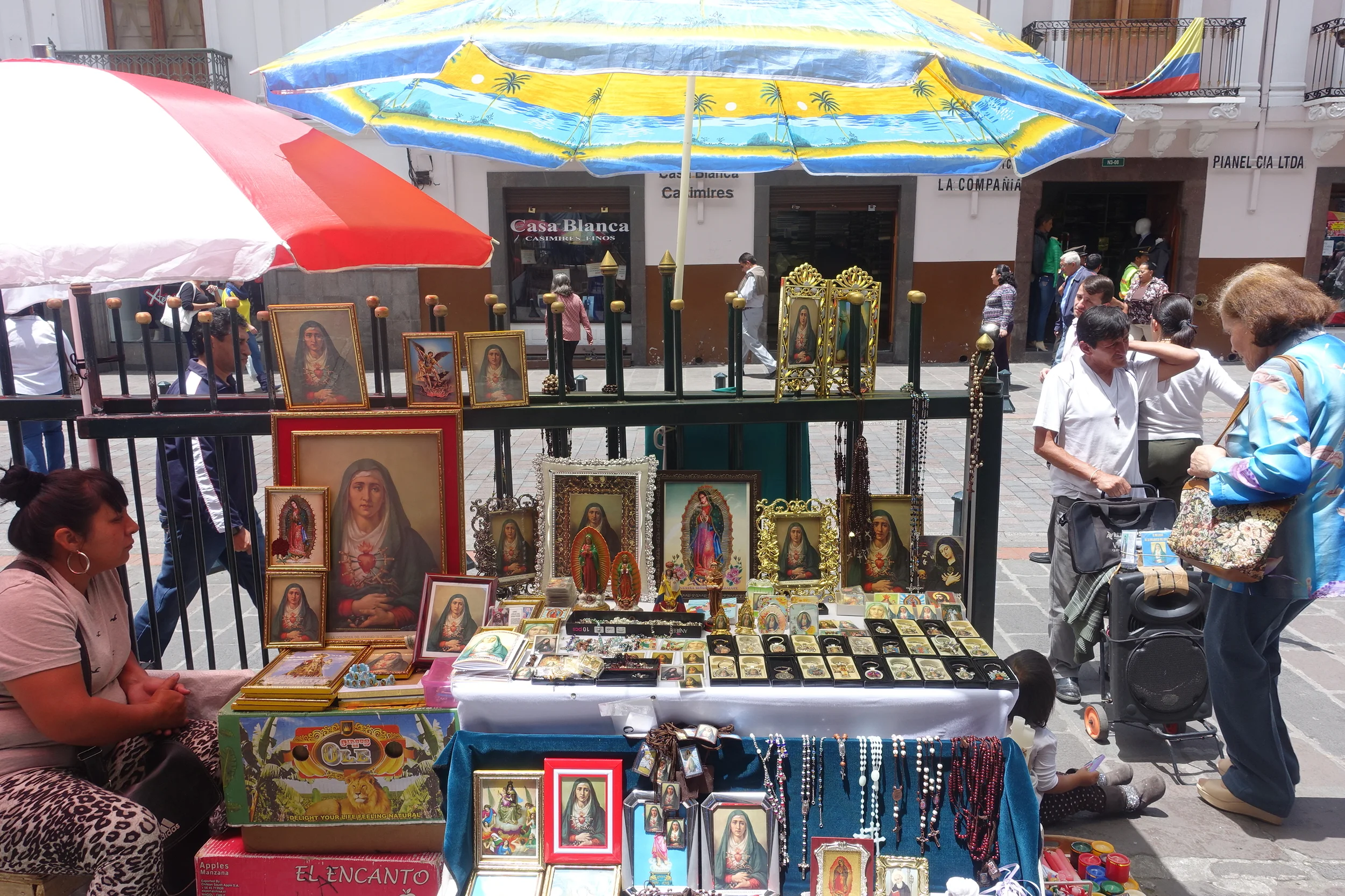 ECUADOR IS A devout CATHOLIC COUNTRY.