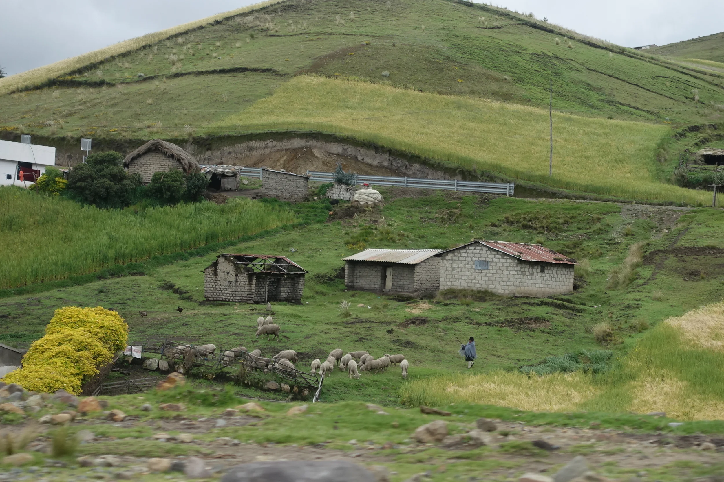 on the road to quilotoa