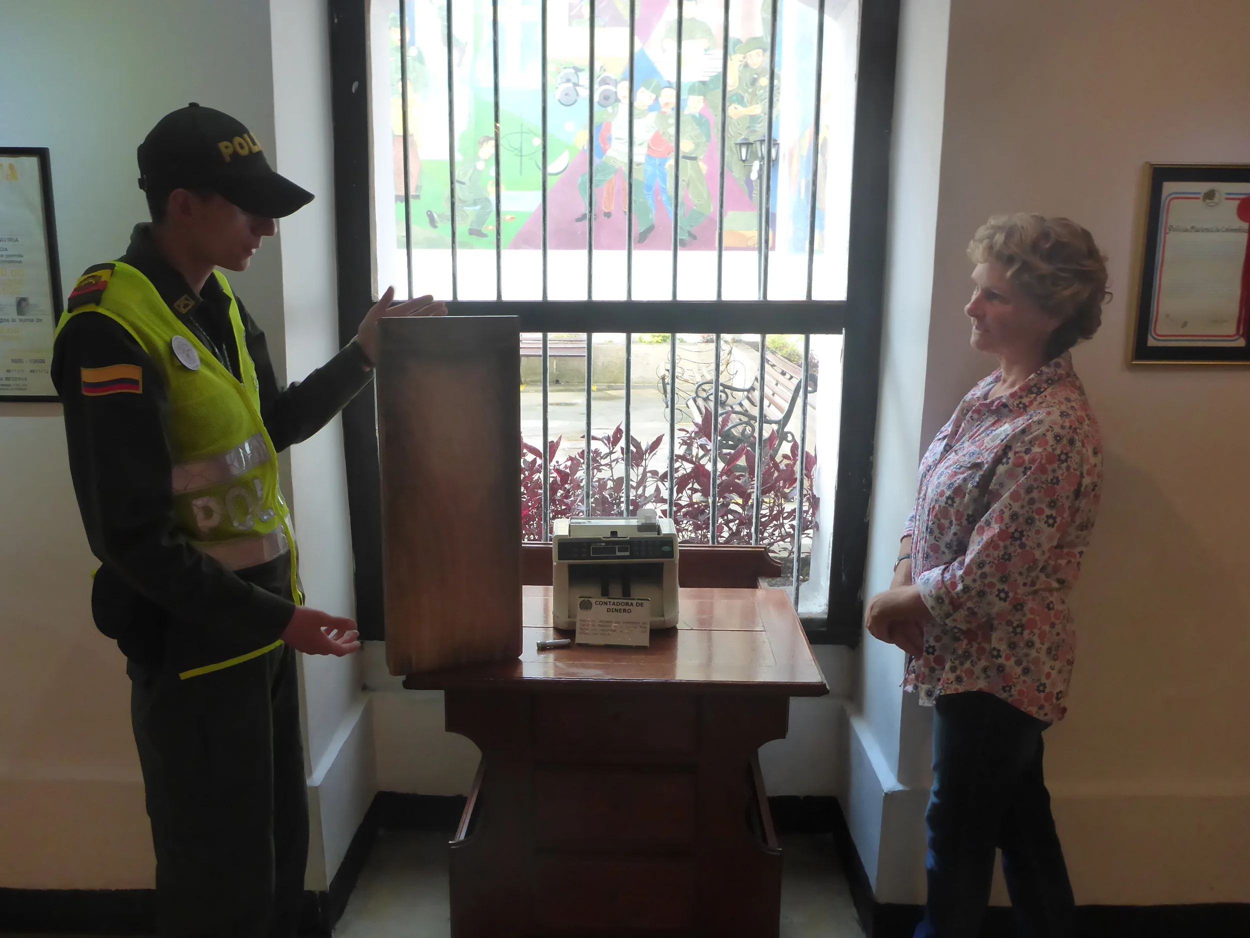 apparently pablo escobar hid a lot of his papers and stash in this desk with secret draws