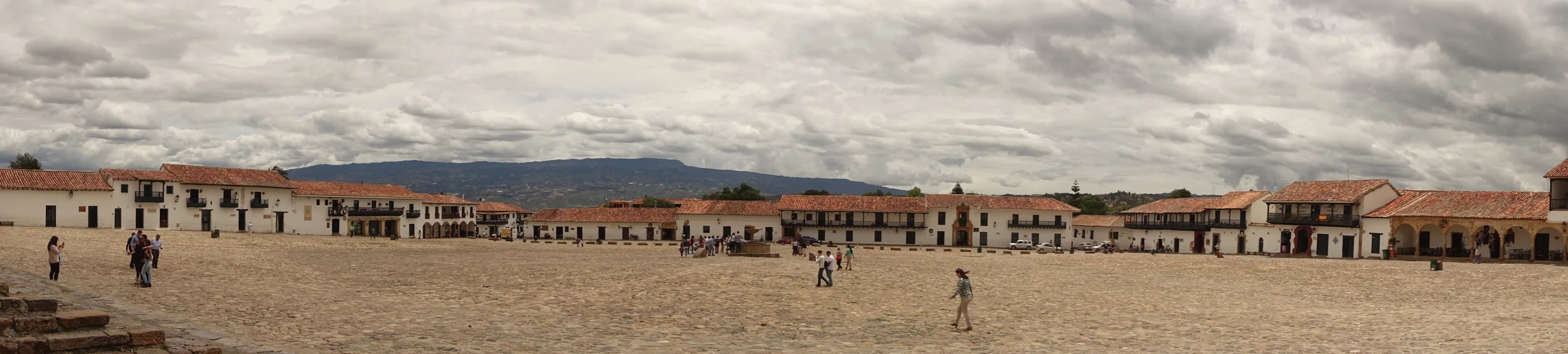 villa de leyva, central plaza