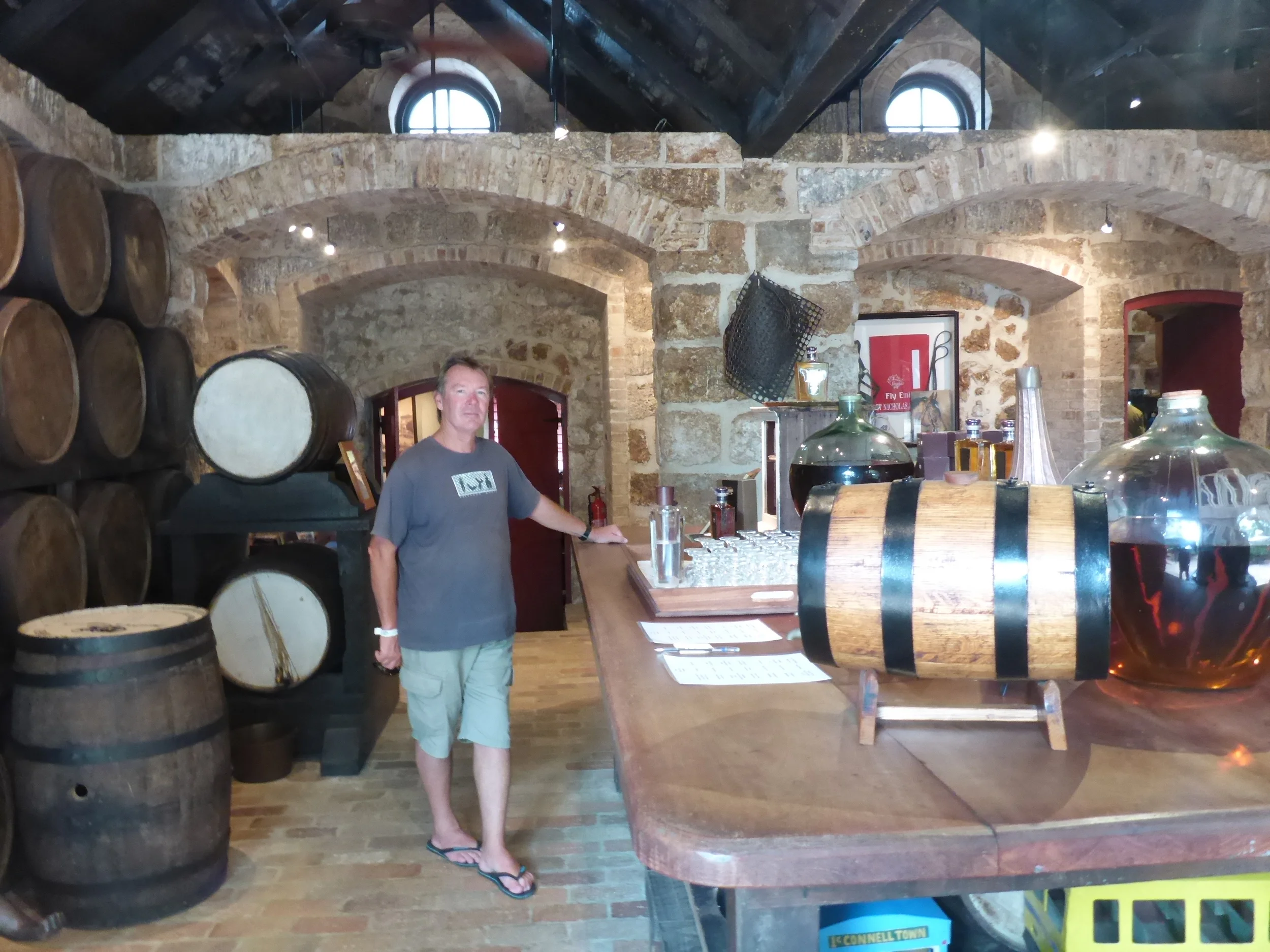 tasting room at st Nicholas abbey