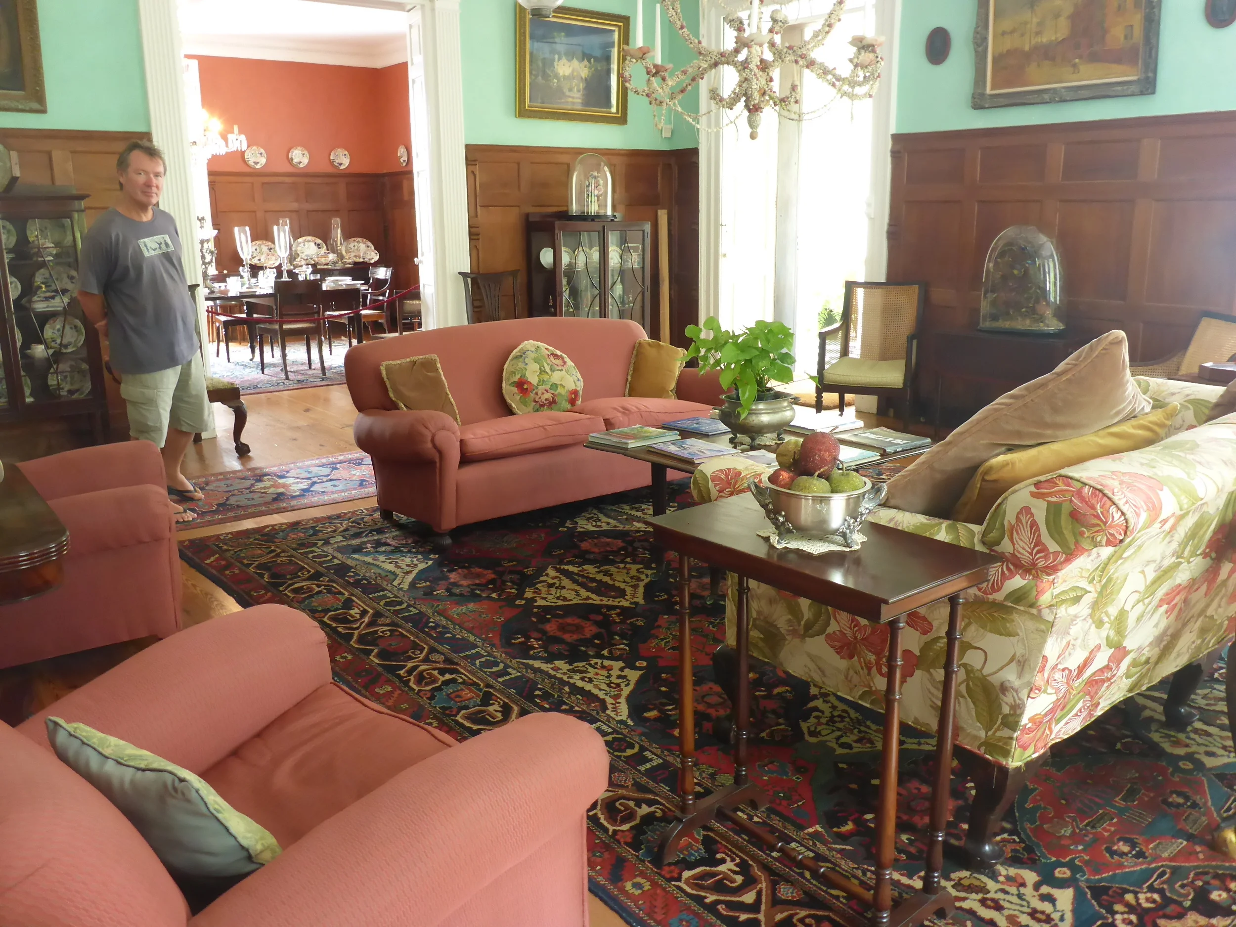 inside St Nicholas abbey