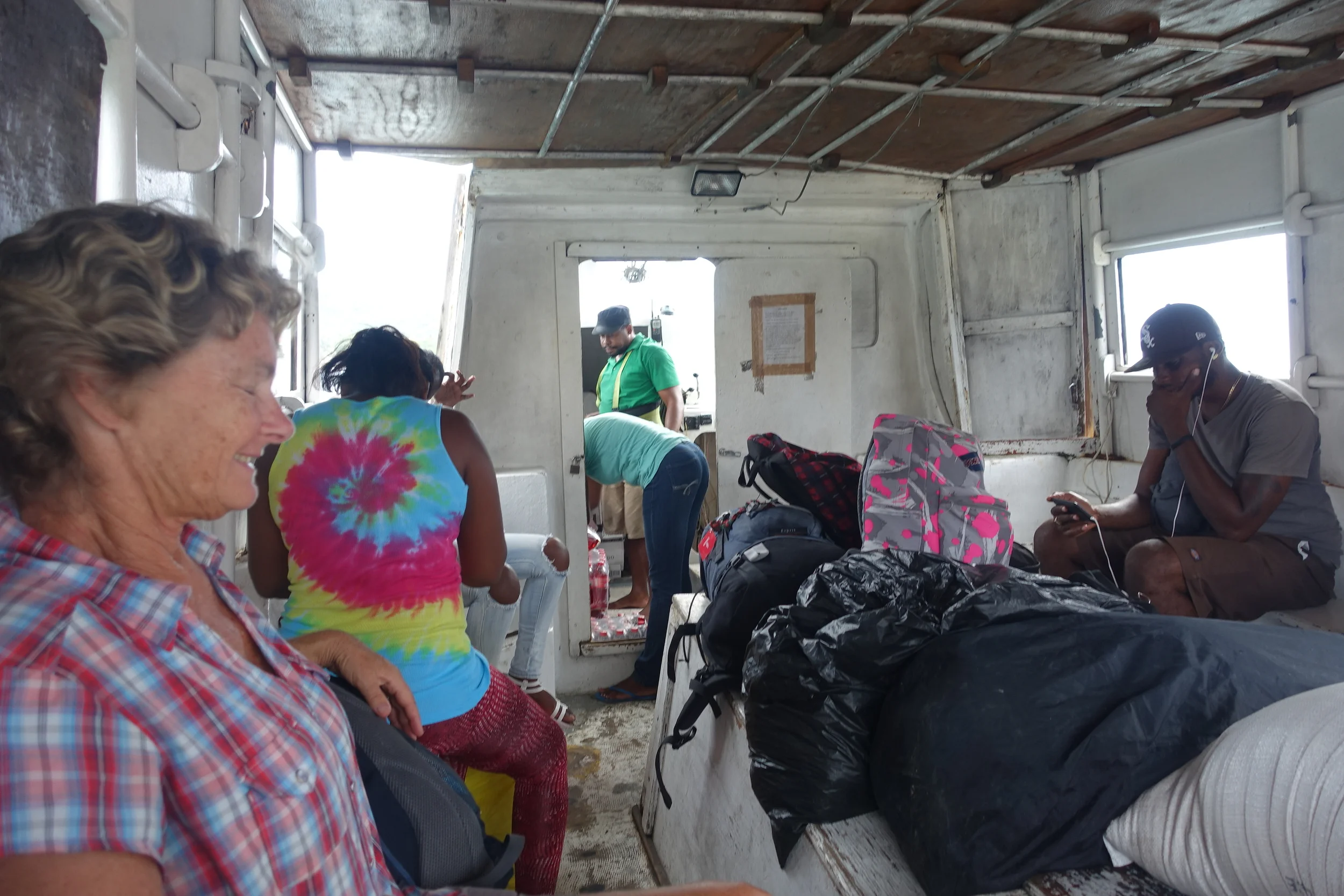 on board the lady JJ