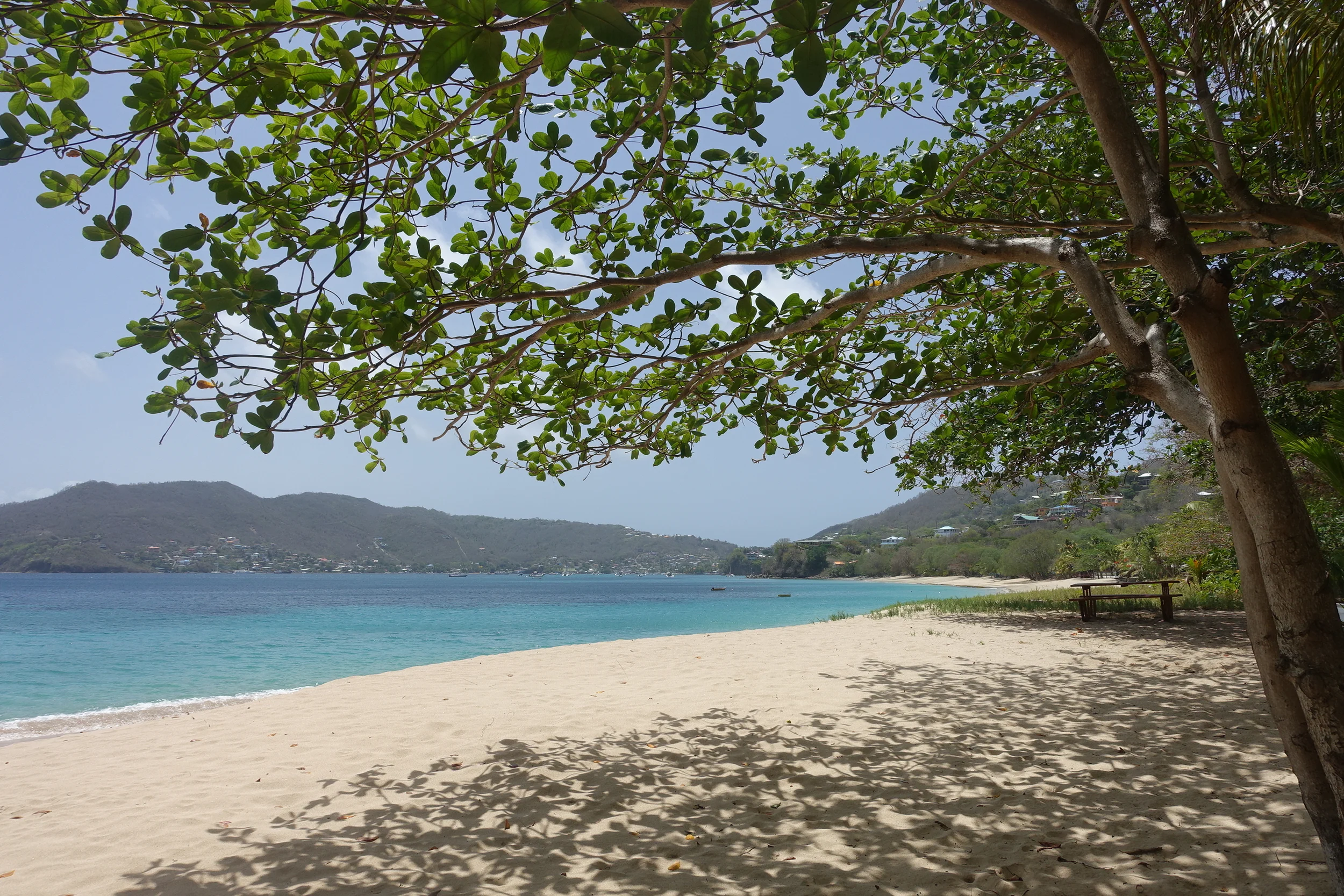 lower bay beach, bequia
