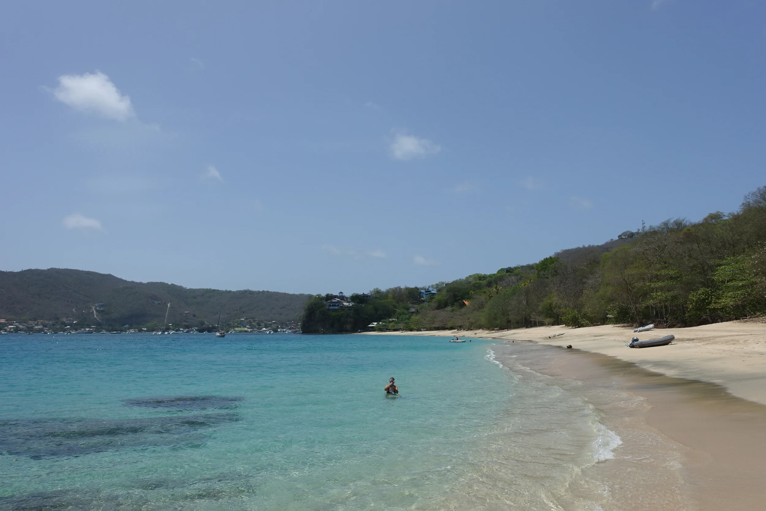Margaret's beach. you wouldn't say it's crowded.