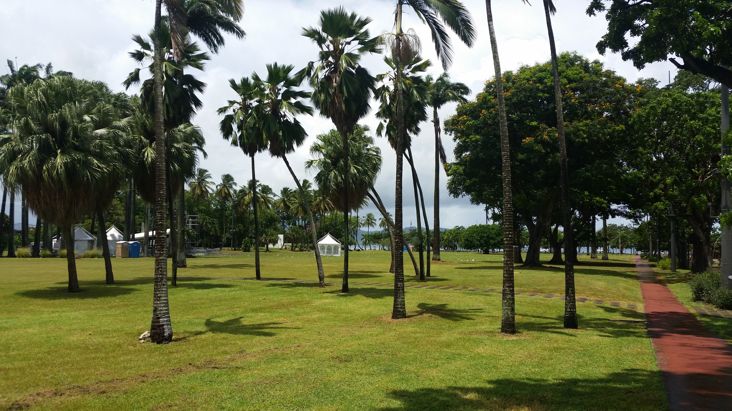 central park, fort de france