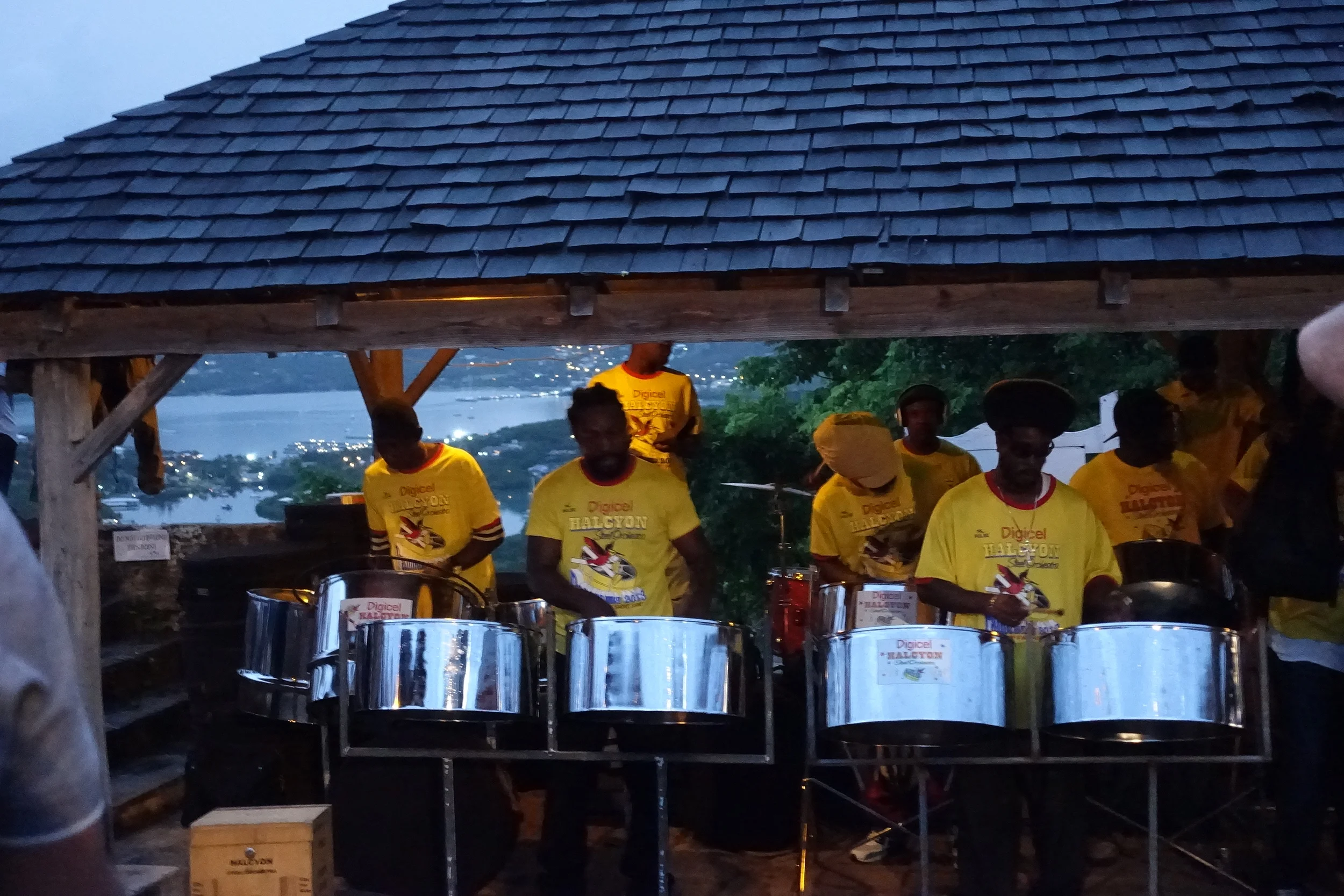 steel band, Shirley heights