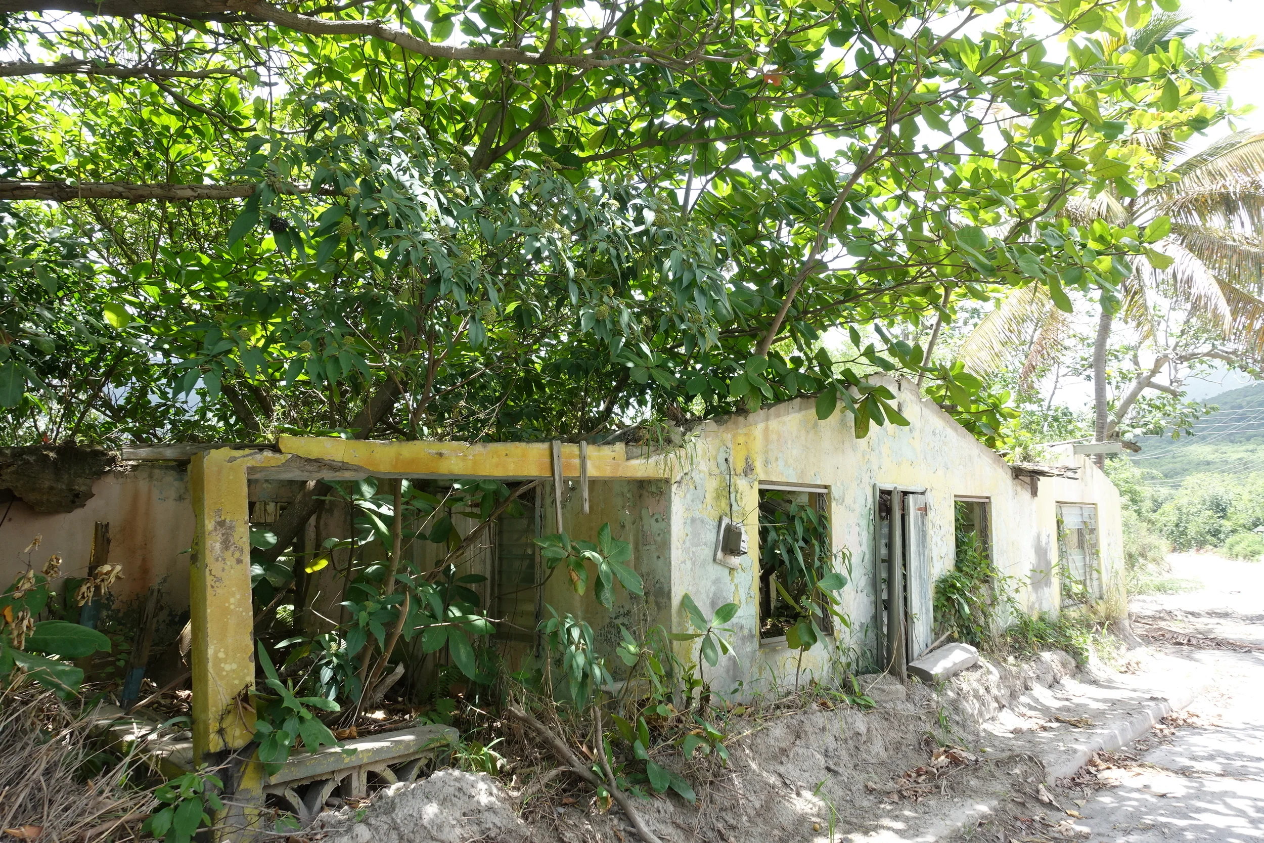 volcano devastated home evacuated many years ago