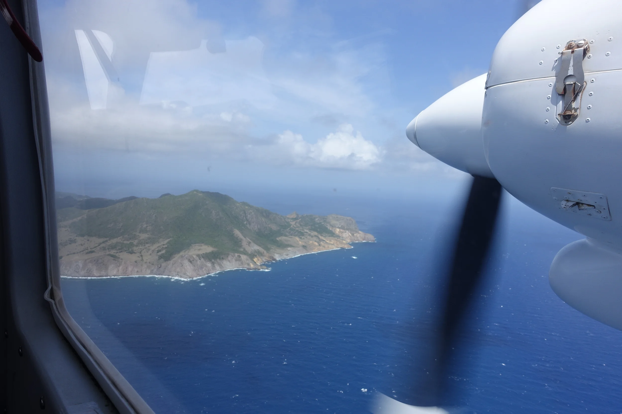 our first sight of montserrat