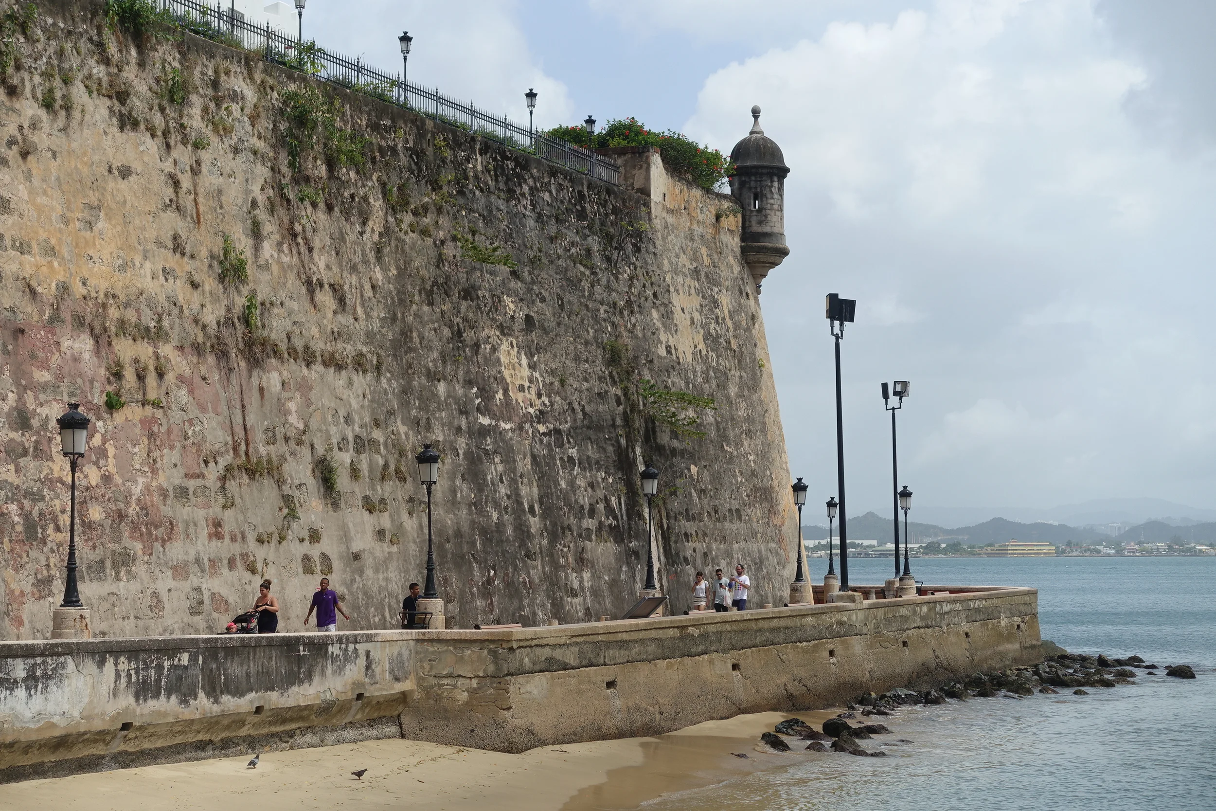 walls of old san juan