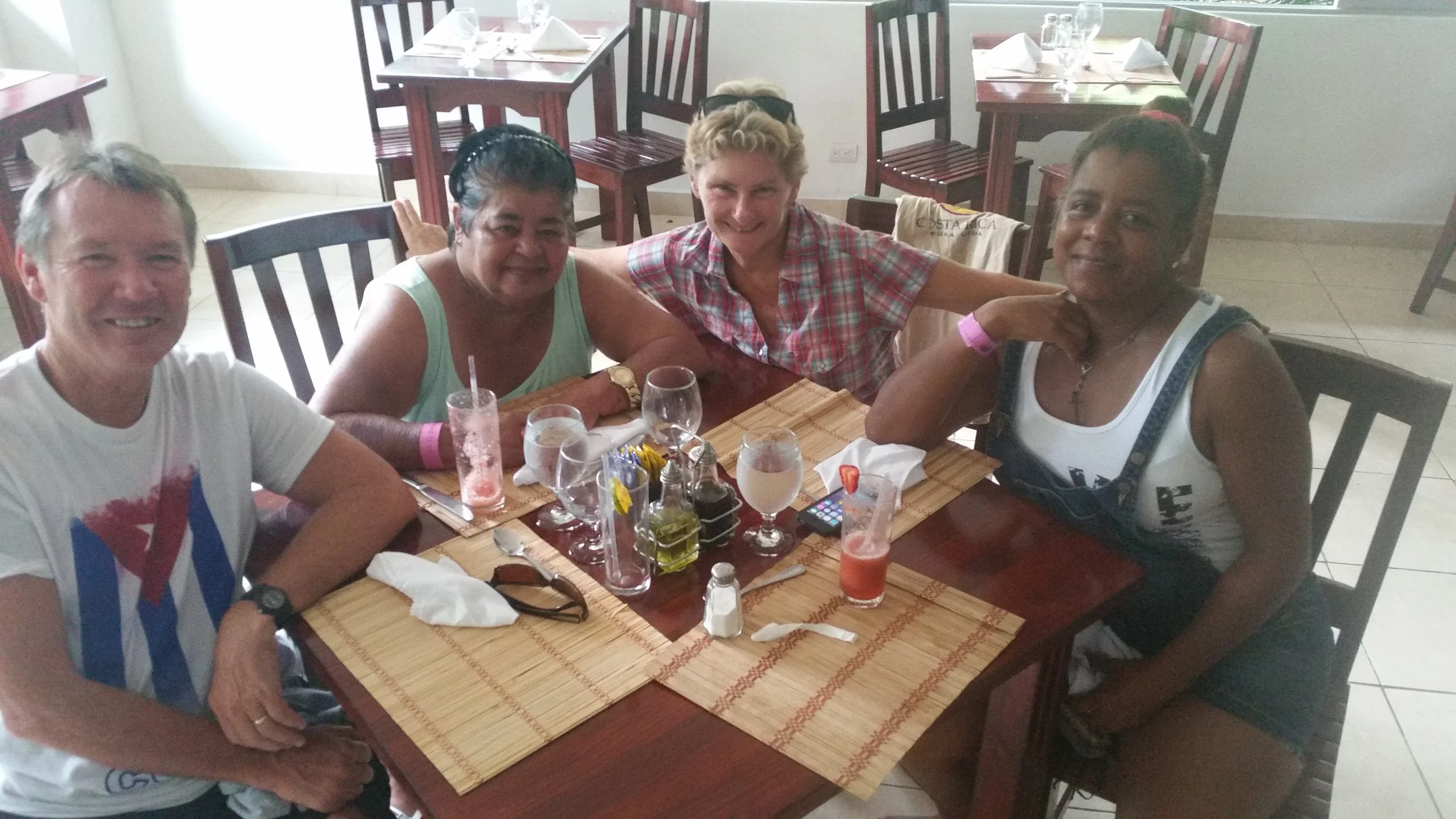 Lunch with Maria and her mum, Olga