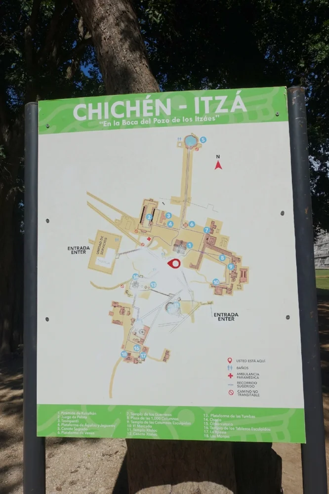 site maps are in many locations