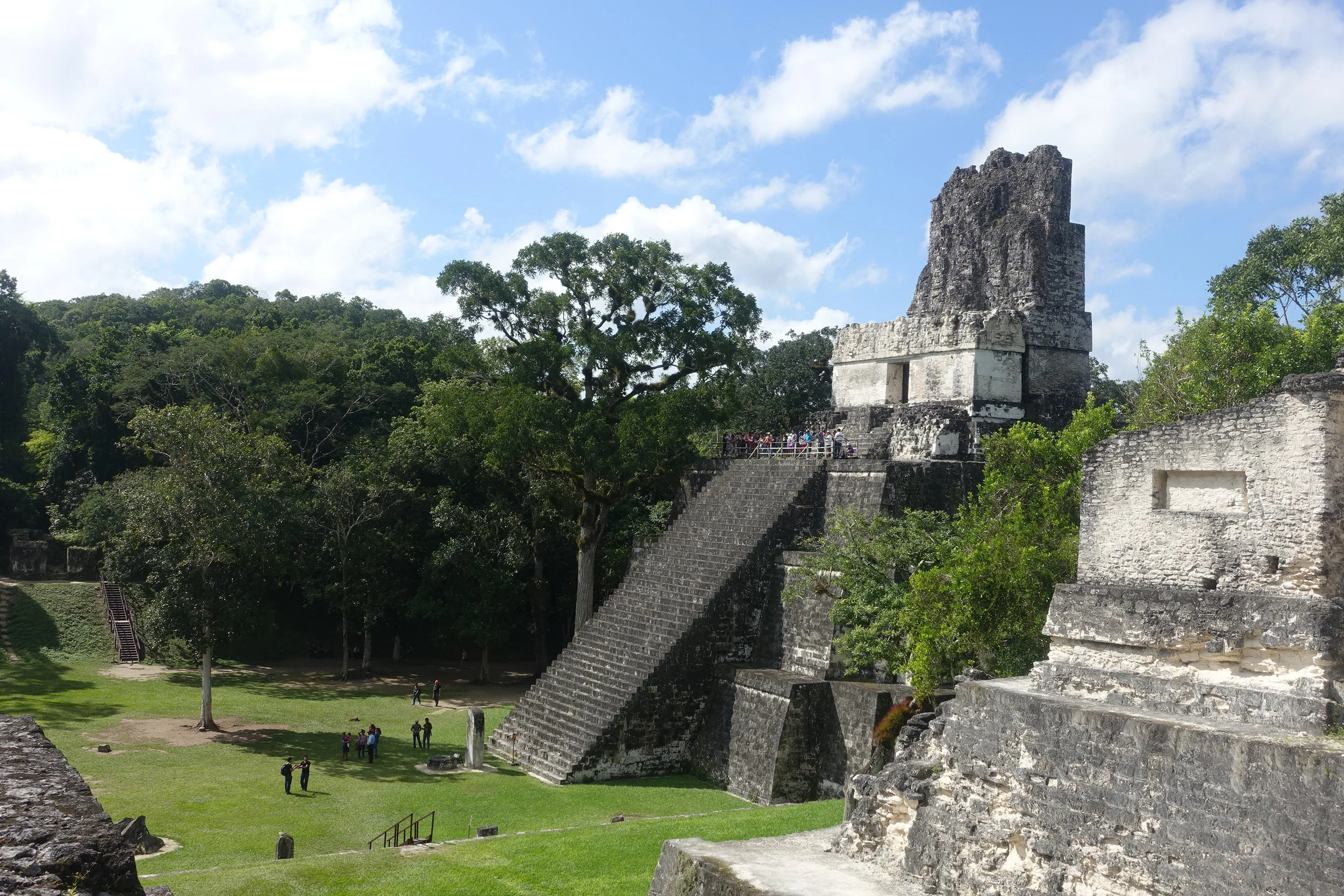 temple II FROM the north acropolis