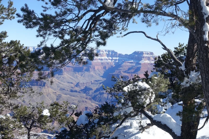 the views from hermits trail are pretty impressive