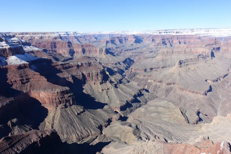 the view from hermit's rest- the end of the western scenic drive