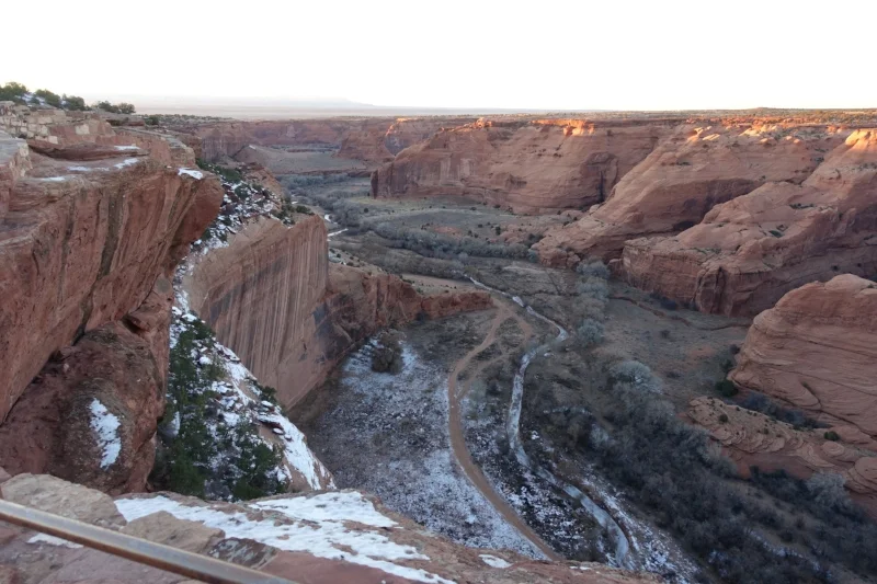 southern rim at sunset