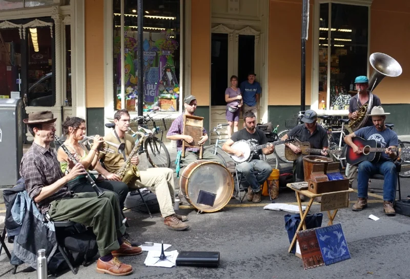 street buskers
