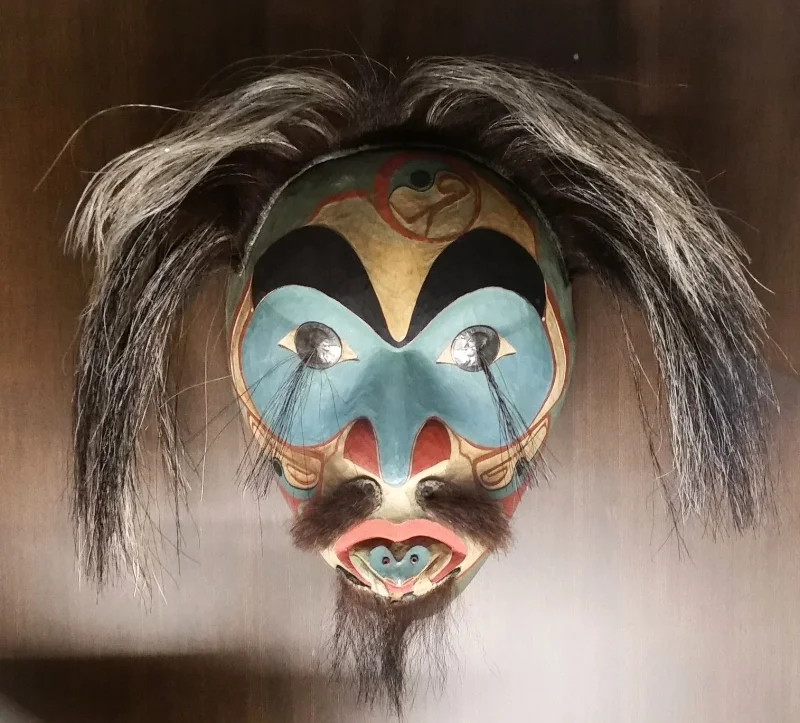 native alaskan mask - ALASKAN STATE MUSEUM