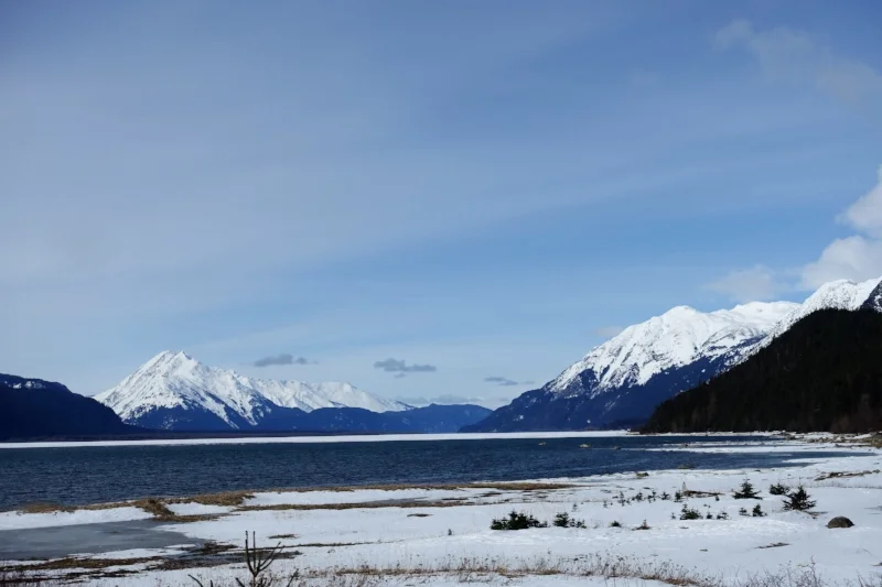 another great vista in haines - note sea ice