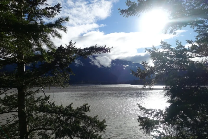 the fraser river at hope