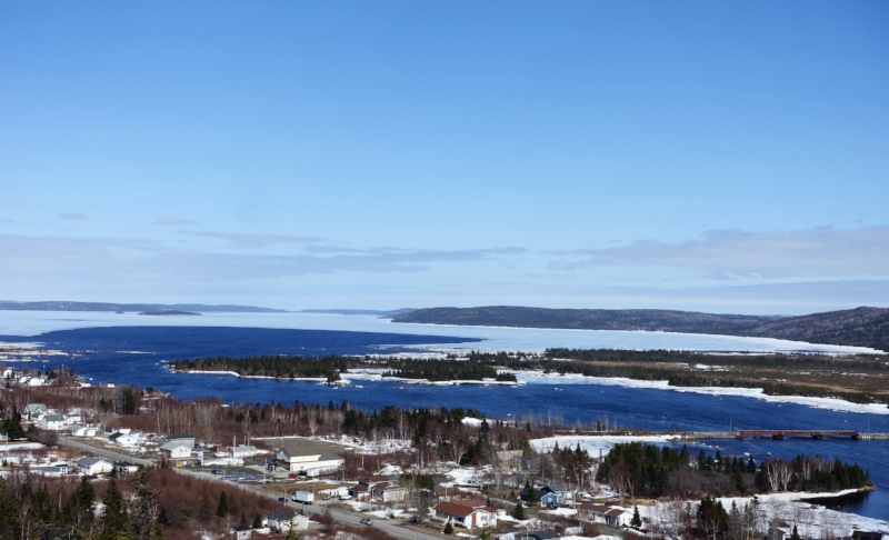 view of the town of gambo