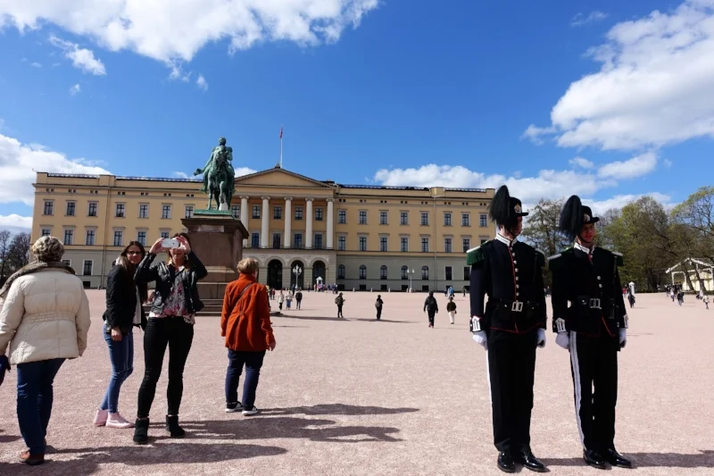 guards at the royal palace
