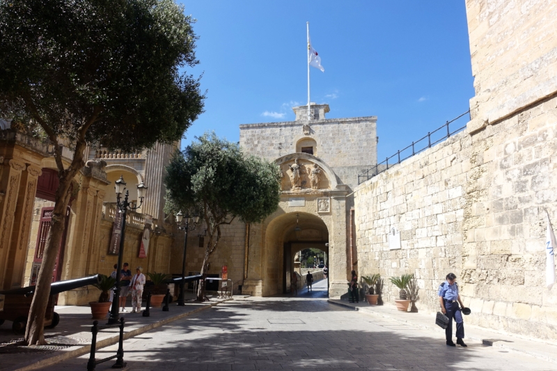 gate into mdina