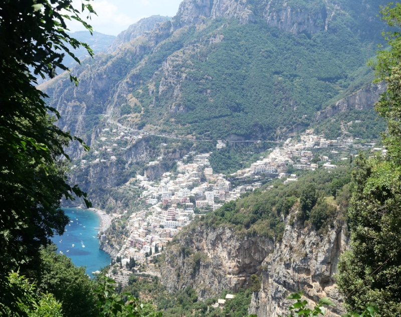 View Back to Positano