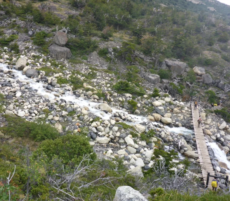 On the way to Los Cuernos
