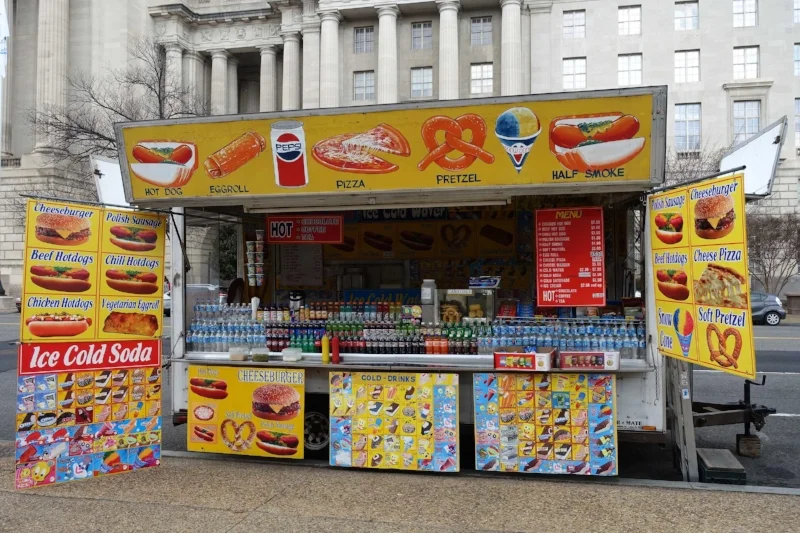 there are plenty of fast food options if you don't want to self-cater