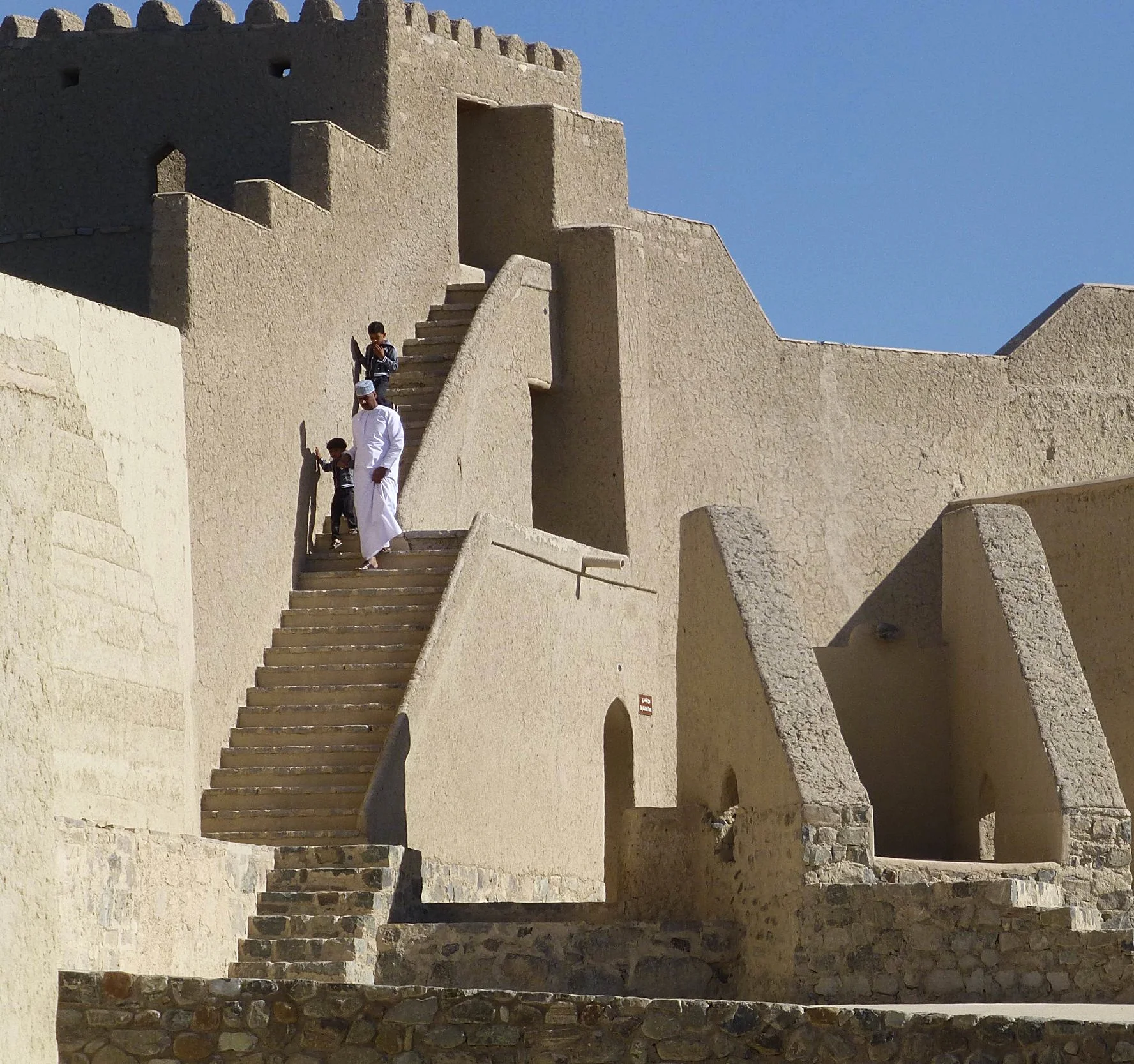 inside bahla fort