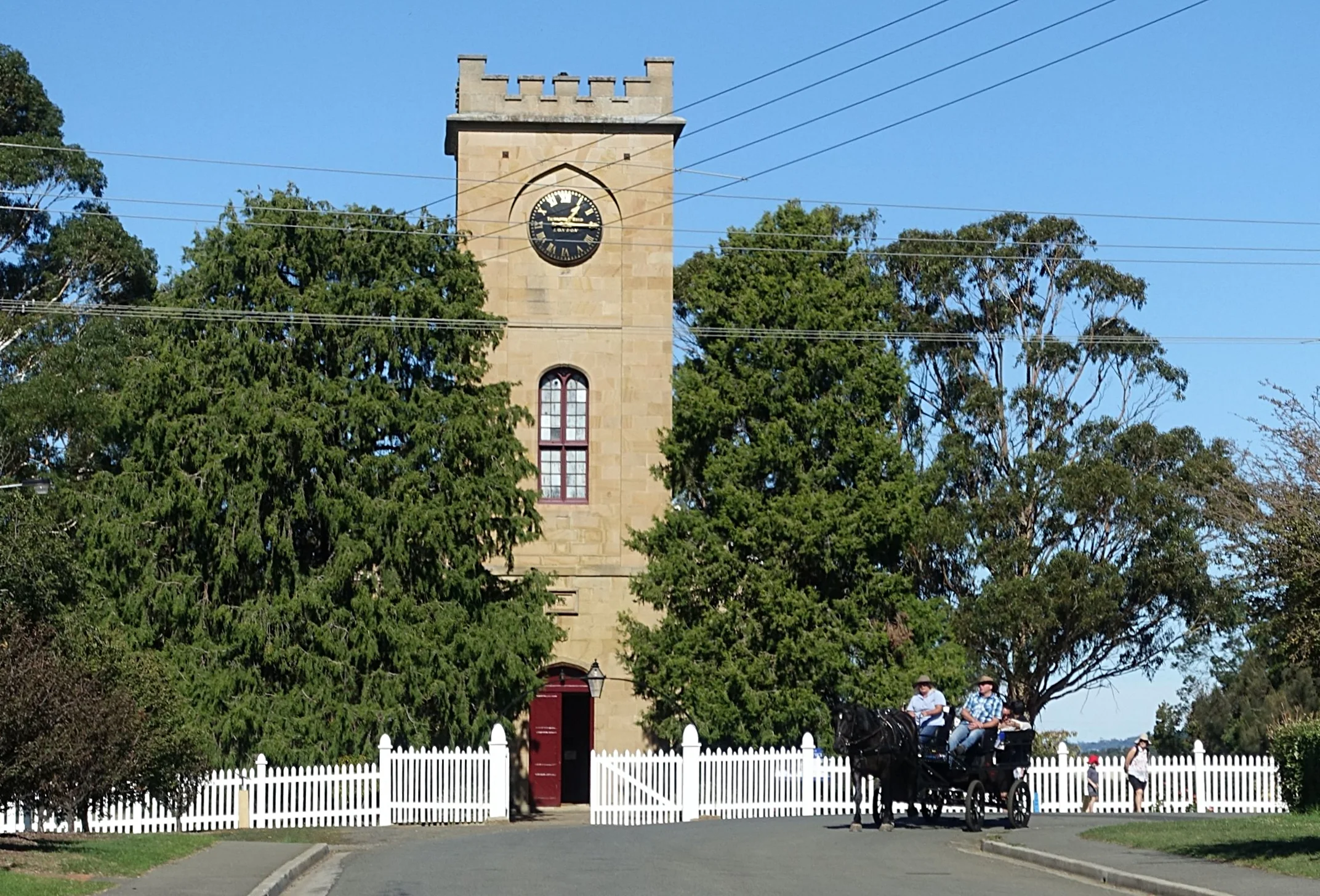 st luke's Anglican church Richmond, 1834