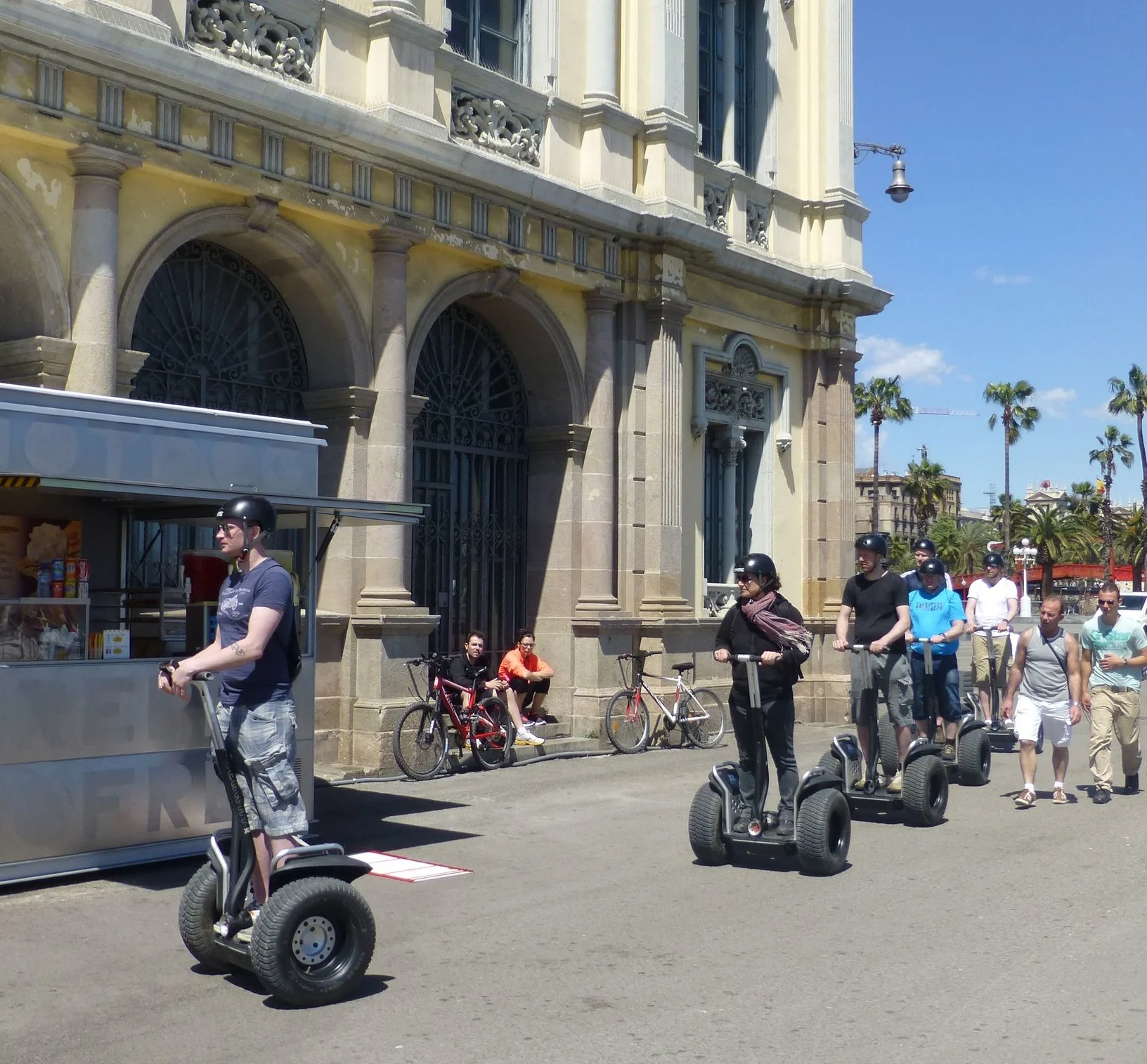 segways, barcelona