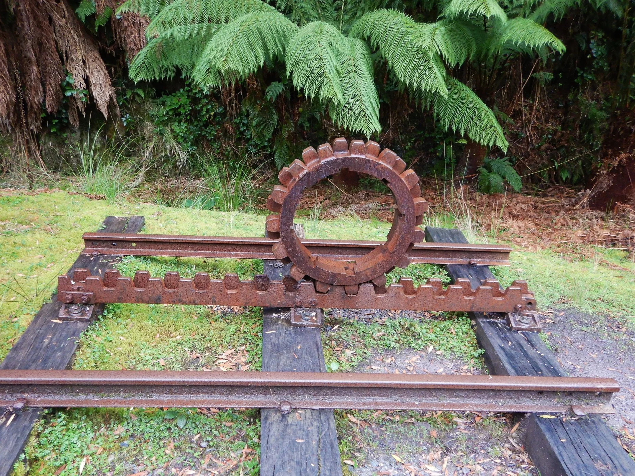 rack and pinion display