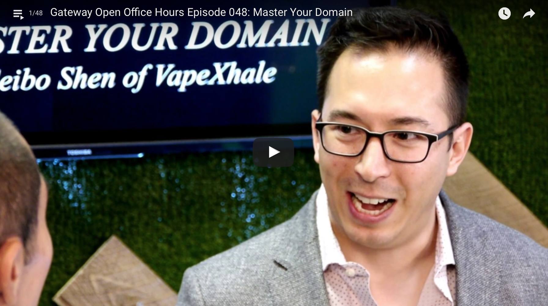 Episode 048: Master of Your Domain w/ Seibo Shen of VapeXhale