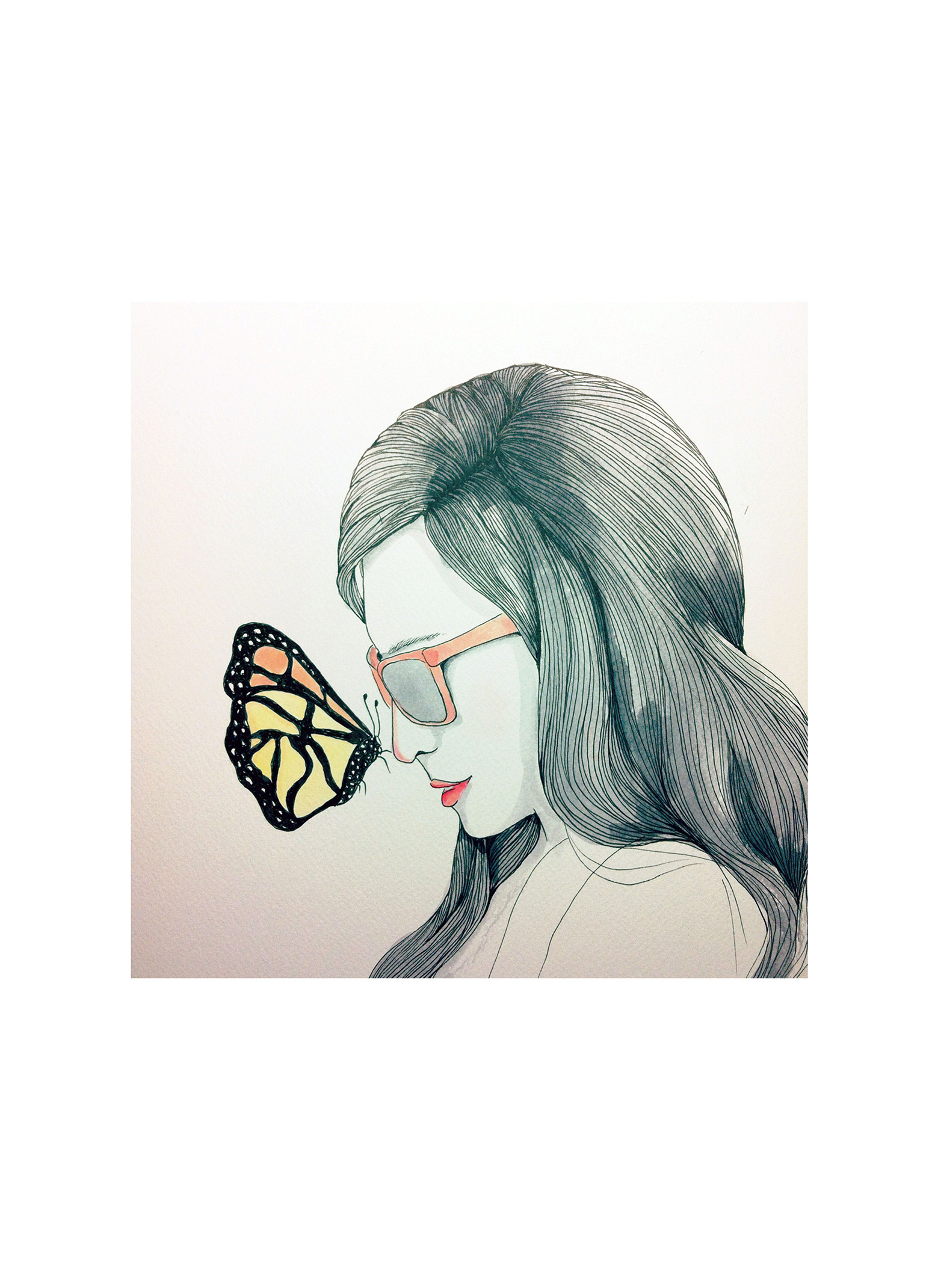 butterflyonhernosw.jpg