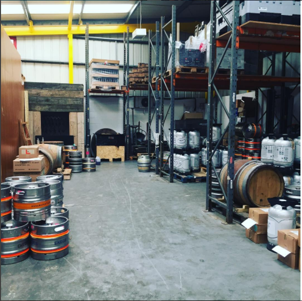The space where our brewery is going to sit.