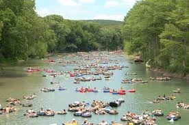 Drought on the Guadalupe Means Lower Rapids and Empty Coolers