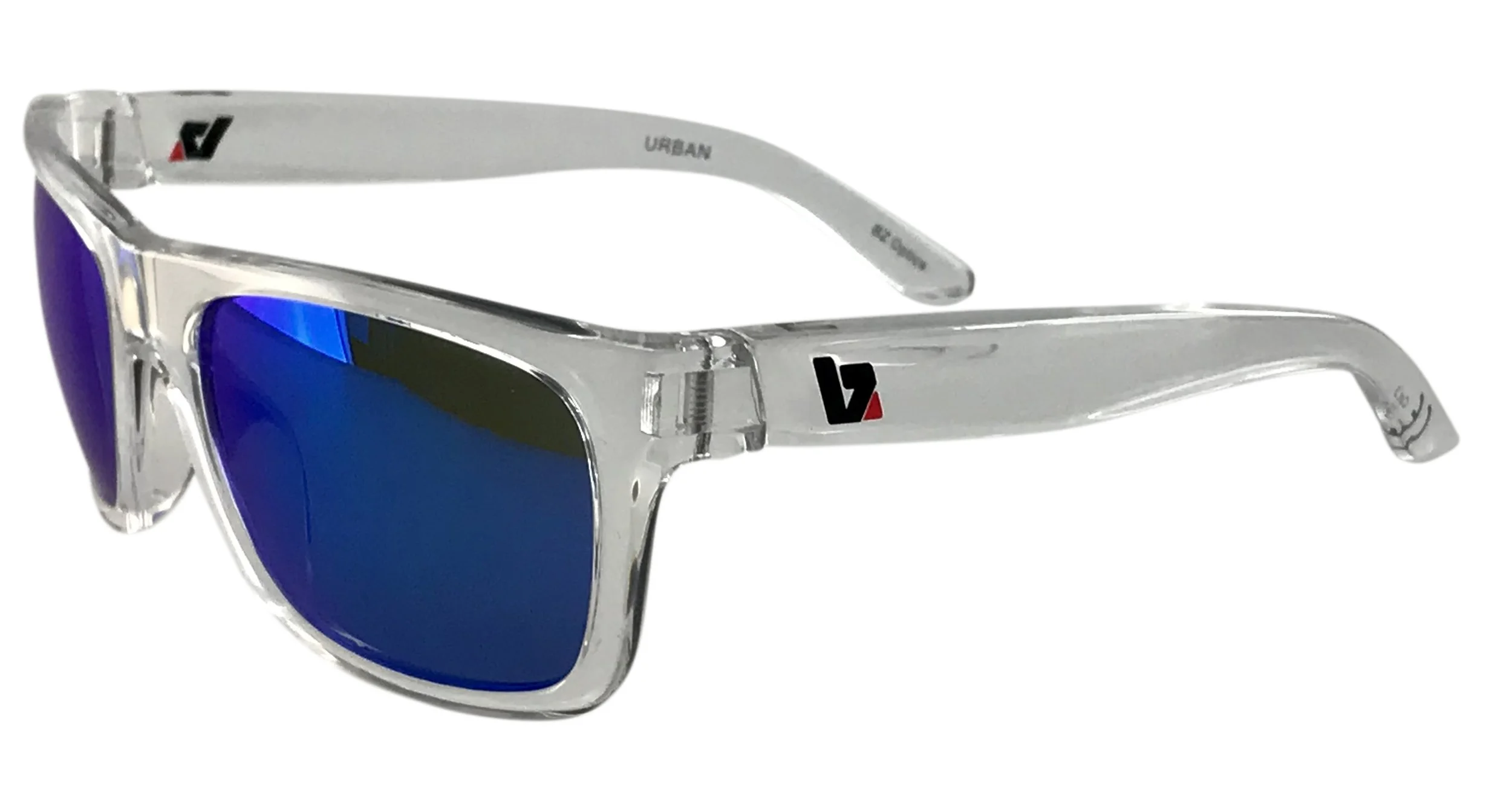 SafeStyle Fusions Safety Glasses - Clear Frame & Clear Lens, ANSI Z87.1+ Certified, UV400 Protection