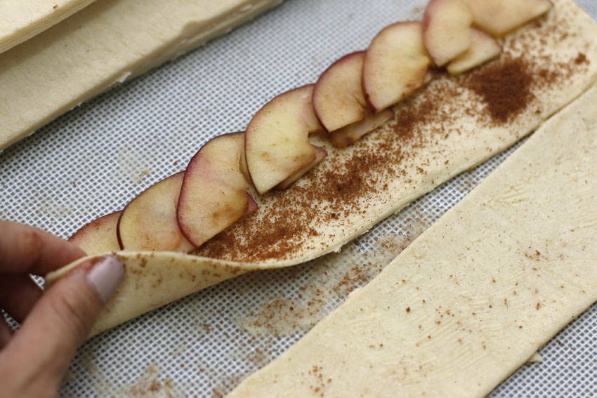 Fold your pastry.