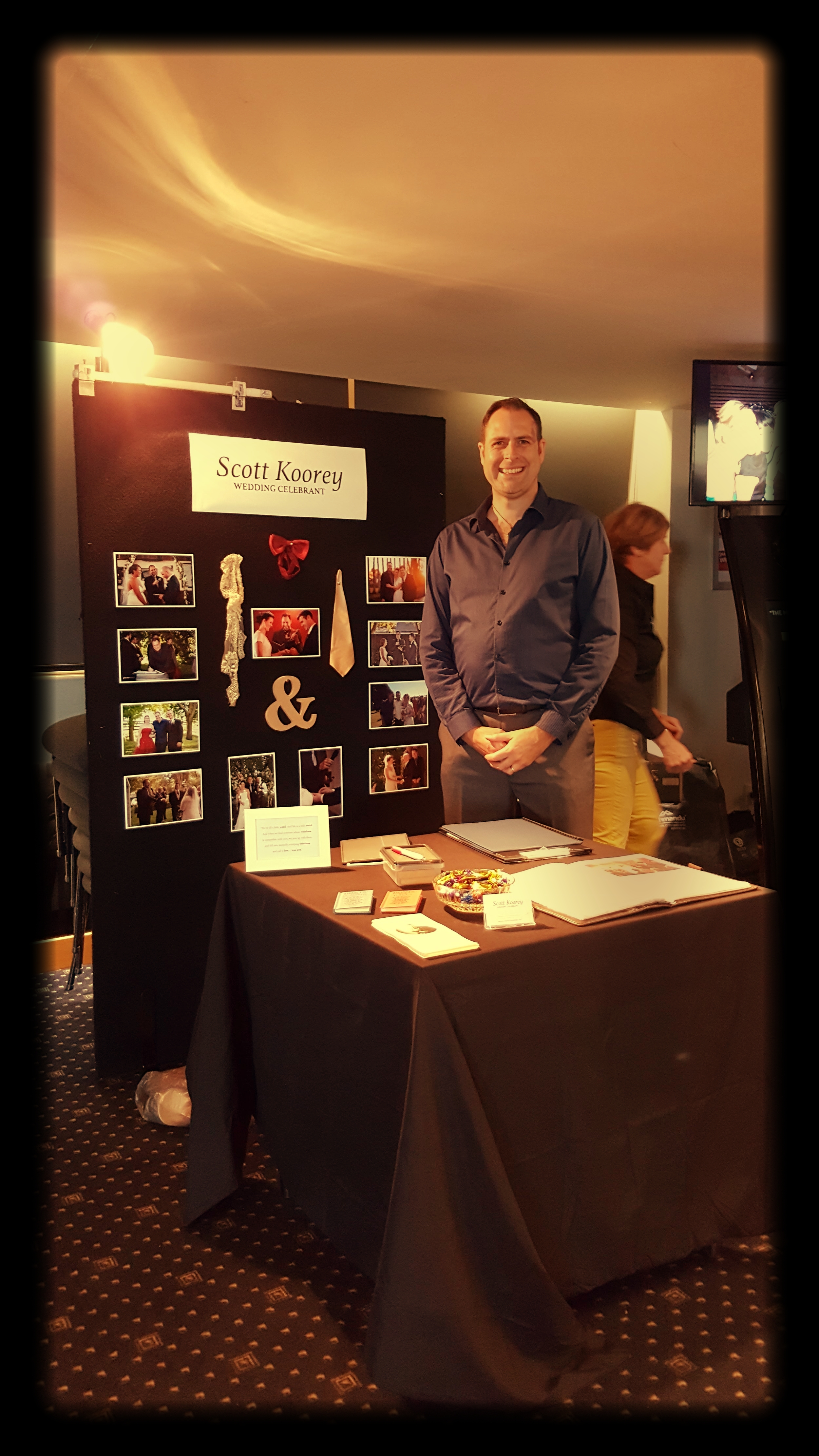 Me, at the end of a long day, moments into packing up my stall and suddenly getting belated inspiration to capture a piccy of my setup, for posterity (a.k.a. Mum - hi Mum!)